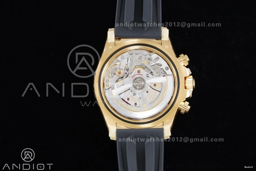 YG 1:1 V2 VSF Oysterflex Edition 126518 Best Dial (Weighted) Black Strap on Daytona VS4131 1205